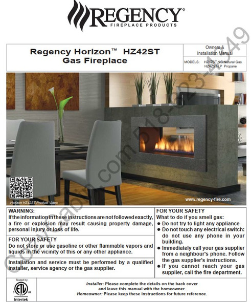 Owner's manual coversheet