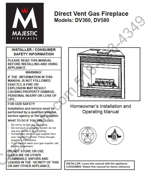 Owner's manual coversheet