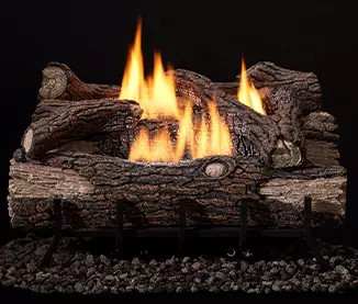 Mountain Oak log set