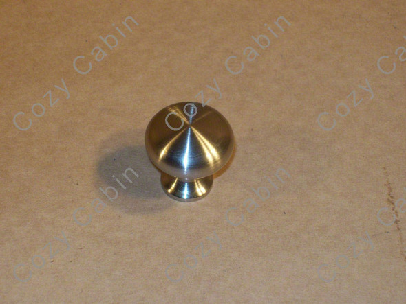 Ascot 1" Door Knob [Silver]