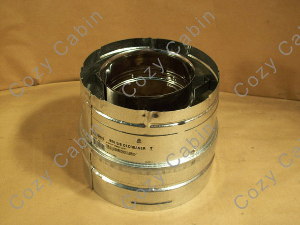 Vent Reducer 6" X 8 5/8" to 5" X 8"
