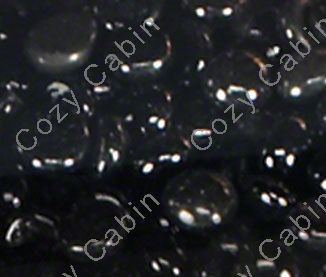 black glass beads
