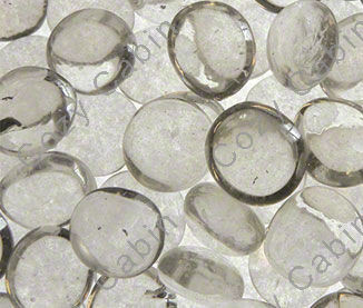clear glass beads