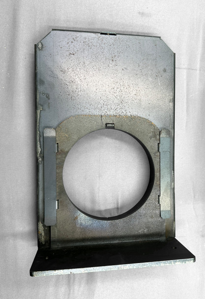 bottom of flue