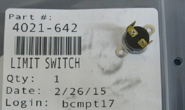 High Limit Switch (4021-642) Image 1