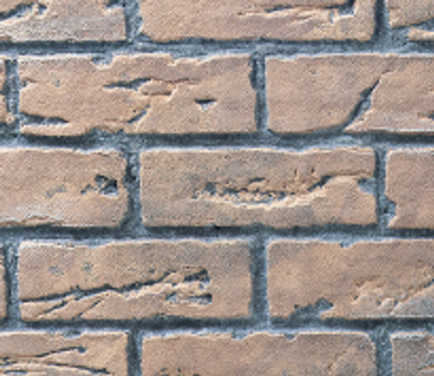 Rustic Brown brick panel