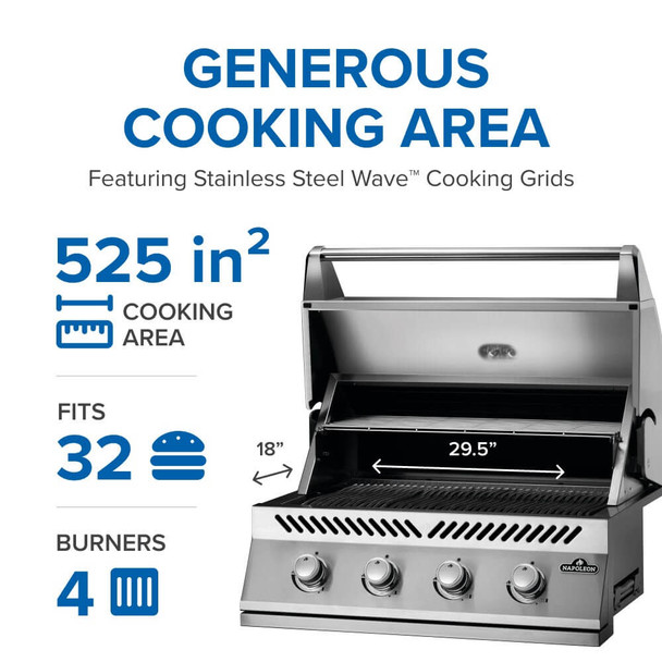 cooking area of grill