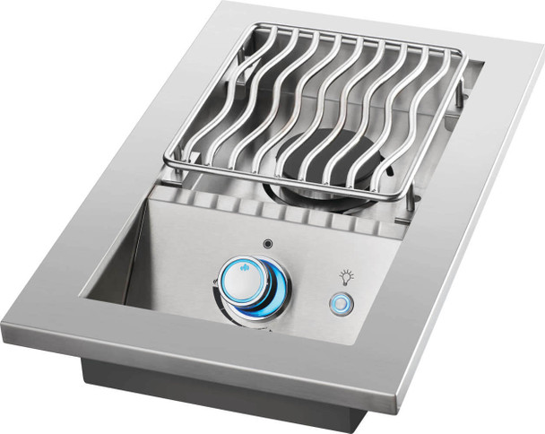 burner angled