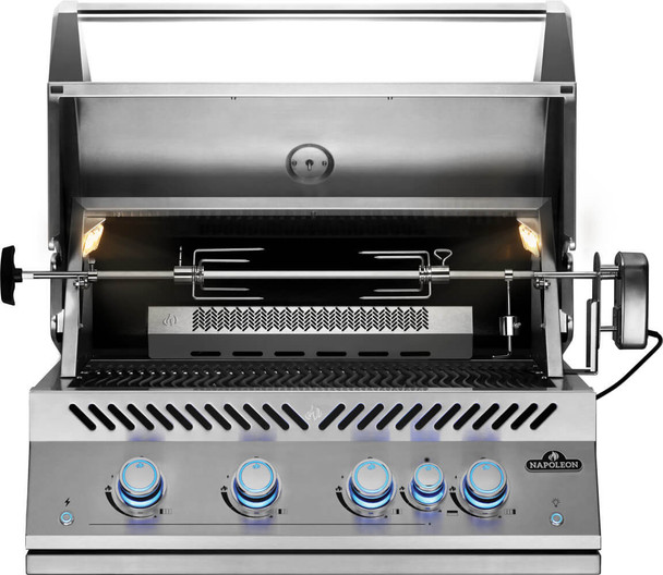 grill open to see inside