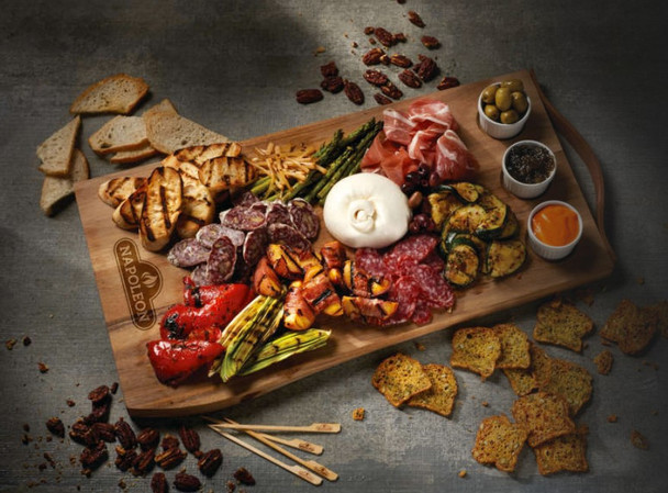 Charcuterie Board with food