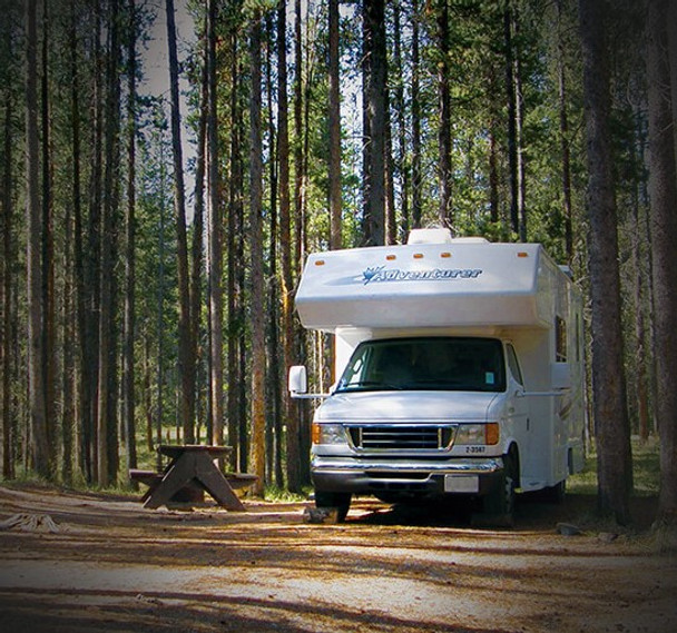 RV in a park