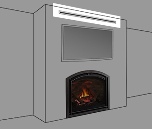 front passive heat discharge