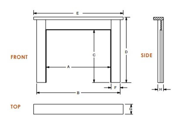 key to dimensions