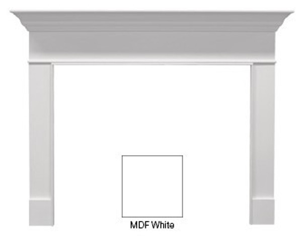 mantel with white swatch