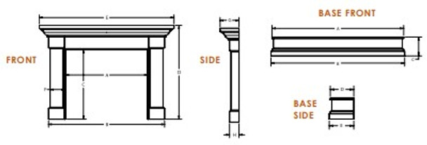 key to dimensions