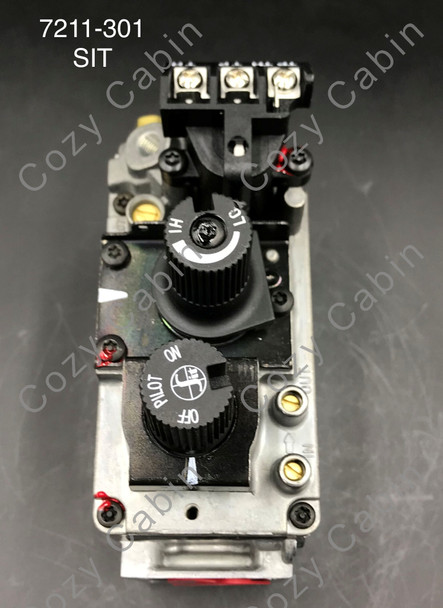 angle of gas valve