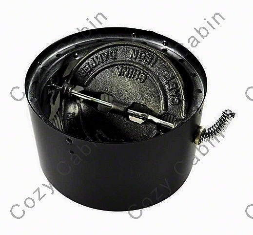 Black Double-Wall Adapter/Damper Section