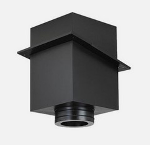 Black Square Ceiling Support Box 8 inches x 11 Inches