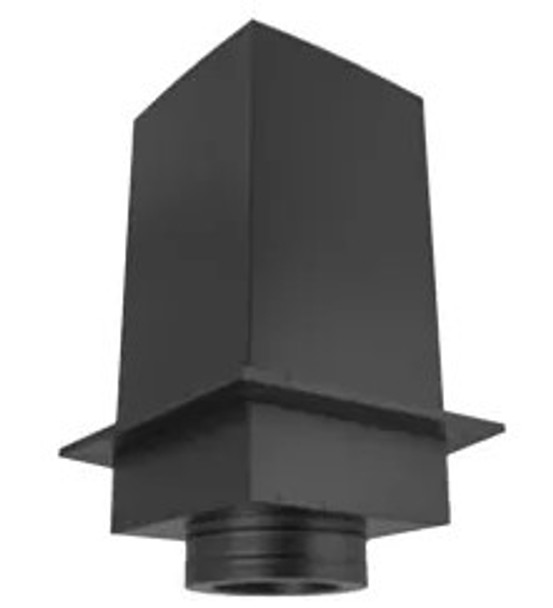 Black Square Ceiling Support Box 8 inches x 36 Inches