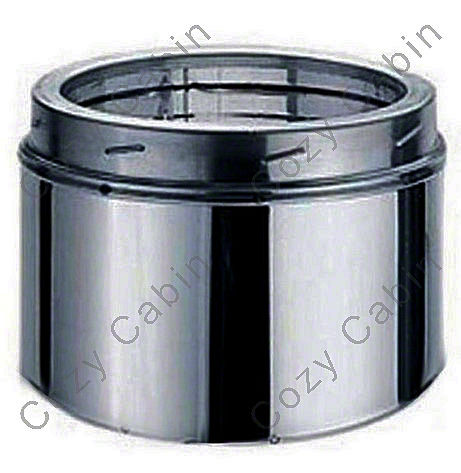 Stainless Steel 6 Inch Length Double Wall Pipe