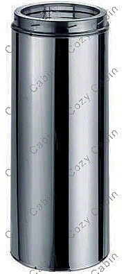 Stainless Steel 18 Inch Length Double Wall Stove Pipe