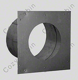 Galvanized Universal Wall Thimble with Inner Diameter of 5 Inches x 8 Inches