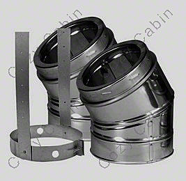 Stainless Steel 30 Degree Elbow Kit
