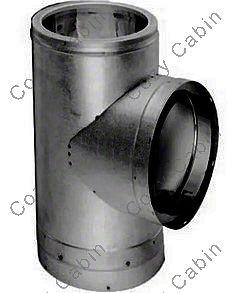 Stainless Steel Standard Tee with Cap