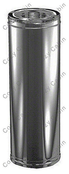 Stainless Steel 24 Inch Length of Triple Wall Pipe