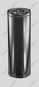Stainless Steel 36 Inch Length of Triple Wall Pipe
