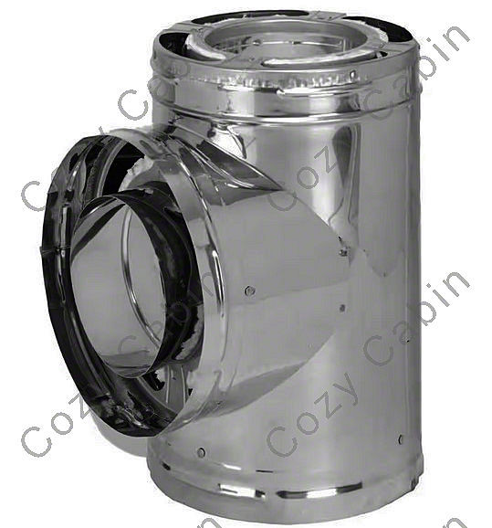 Galvanized Tee with Cap