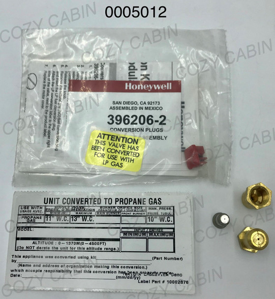 Conversion kit with instructions