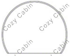 glass hearth pad