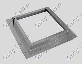 4 Inches x 6-5/8 Inches Stainless Steel Counter Flashing