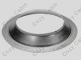 4 Inches x 6-5/8 Inches Galvanized Storm Collar