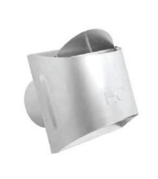 4 Inches x 6-5/8 Inches Inner Diameter Galvanized High Wind Sconce Termination Cap