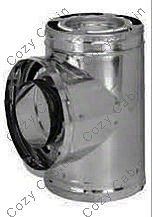 Galvanized Tee with Cap