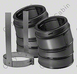 Galvalume 30 Degree Elbow Kit