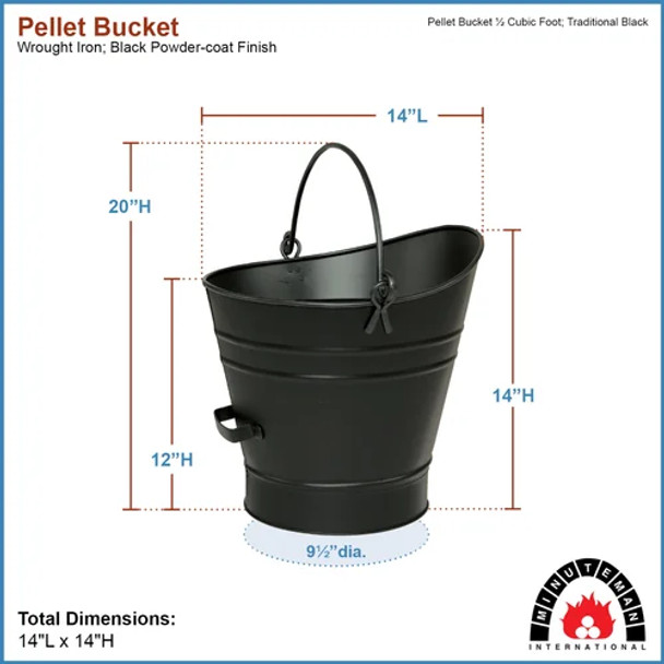 bucket dimensions