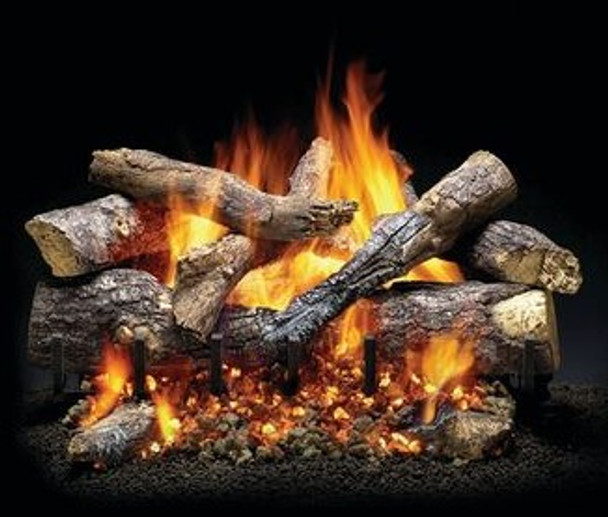 log set burning