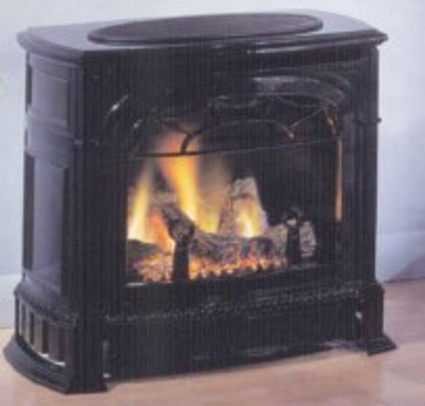 Ebony Black stove