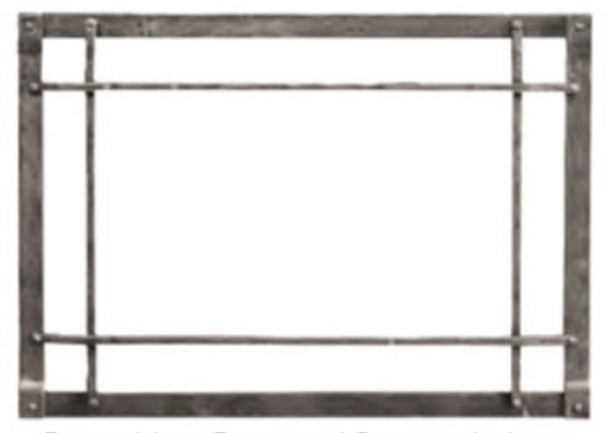 rectangular inset on frame