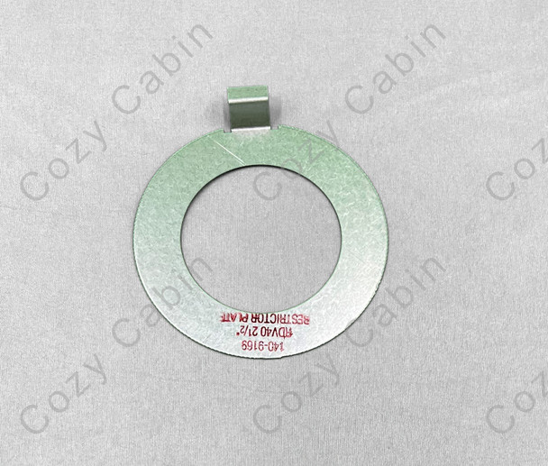 plate restrictor A