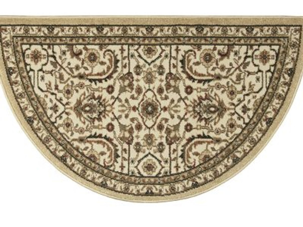gold and brown rug