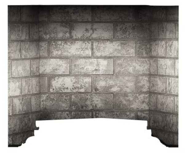 42 Inch Decorative Glacier Standard Brick Panels