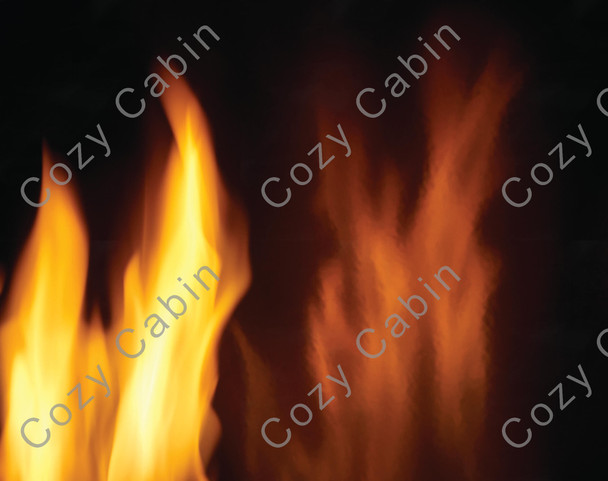 BX42 MIRRO-FLAME Porcelain Reflective Radiant Panels
