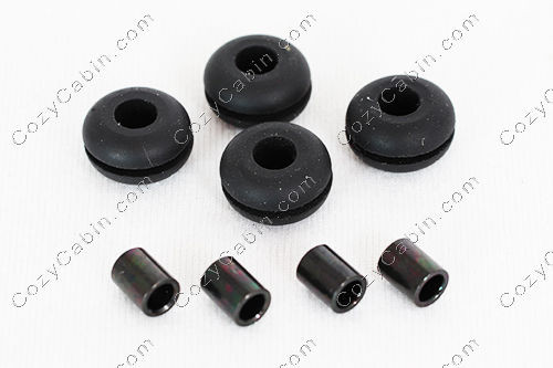 Grommets/Spacers [4] - Blower/Fan