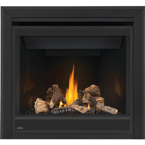 Ascent gas fireplace