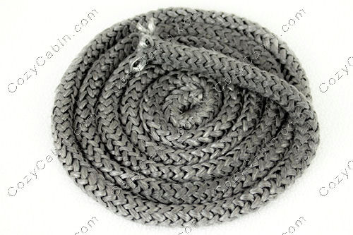 Gasket Rope, Black - Glass 3/8"x66"