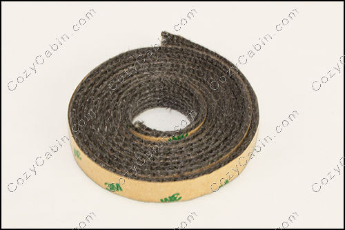 Gasket, Ash Pan - 70" Black Tape